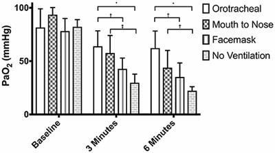 Efficacy of Manual Ventilation Techniques During Cardiopulmonary Resuscitation in Dogs